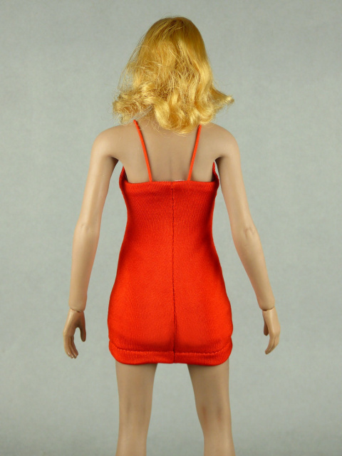 Nouveau Toys 1/6 Scale Female Red Mini Halter Dress 3
